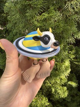 3D іграшка Ла Вака Сатурно &mdash; La mucca Saturno иб_15 фото