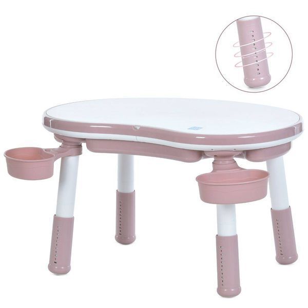 Дитячий столик зі стільчиком 2в1 Bambi Рожевий M6177-8 фото
