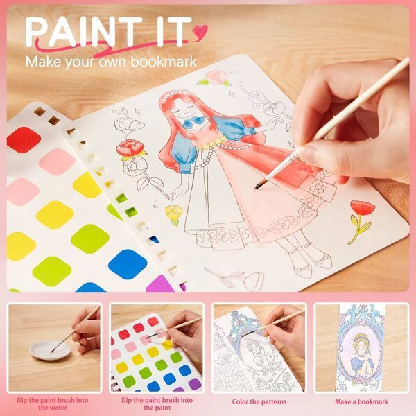 Книга для творчества и дизайна из ткани Mirola kids от Jar melo Сказочные принцессы MK95423 фото