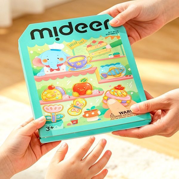 Набор для творчества Mideer Гелевые наклейки своими руками DIY MD3418 фото
