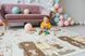 Дитячий двосторонній розвиваючий  складний термокилимок для повзання POPPET "Сплячі малюки та Чарівне місто", 200х180x1 см PP011-200 фото 9