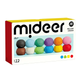 Маса для Ліплення М'яке Тісто Mideer , 12 кольорів MD1501 фото 1