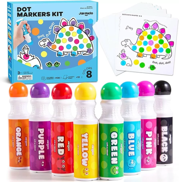 Точковий живопис Jar Melo 8 кольорів Dot Painting JA94730 фото