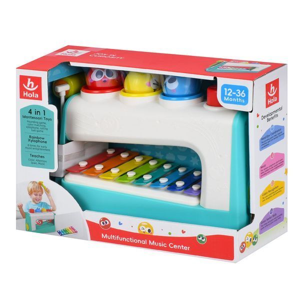Игрушка-стучалка Ксилофон Hola, 8 тонов HE792700 фото