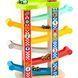 Дерев'яна іграшка Автотрек-гірка Tooky Toy "Sliding Tower Big" 6 машинок TY840 фото 1