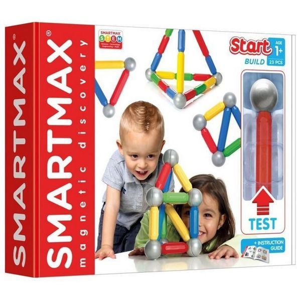 Магнитный конструктор для малышей SmartMax "Start / Новичок" 23 детали SMX 309 фото