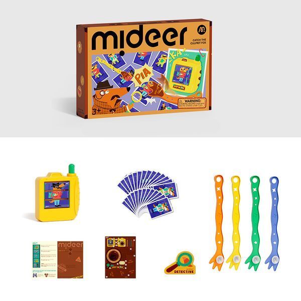 Детская настольная игра Mideer "Поймай лиса" на внимание и скорость MD2412 фото