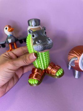 3D іграшка Іль Както Хіпопотамо &mdash; Il gatto ippopotamo иб_22 фото